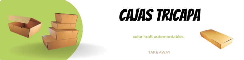 cajas, tricapa, cartn, bio, sostenibles, biodegradables, take, away, takeaway, empanadas, hamburguesas, sandwich, comida, desechables,