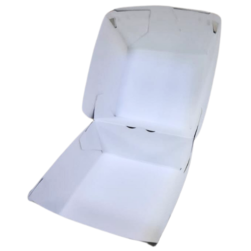 CAJA cónica CARTON FOLDING 235gr NEGRA 130X130X80mm PARA HAMBURGUESAS fondo 100x100mm S